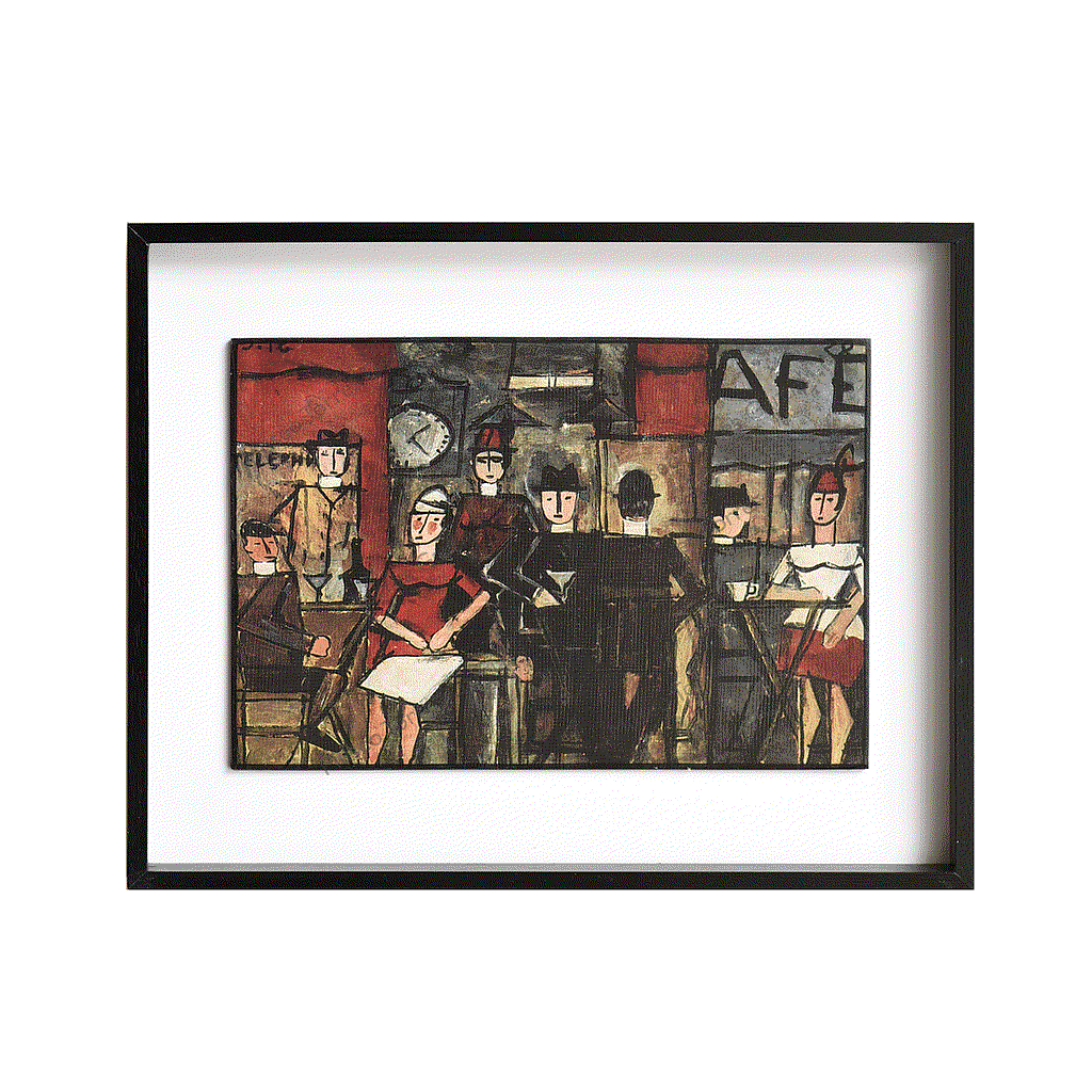 Enmarcado mediano El Cafe