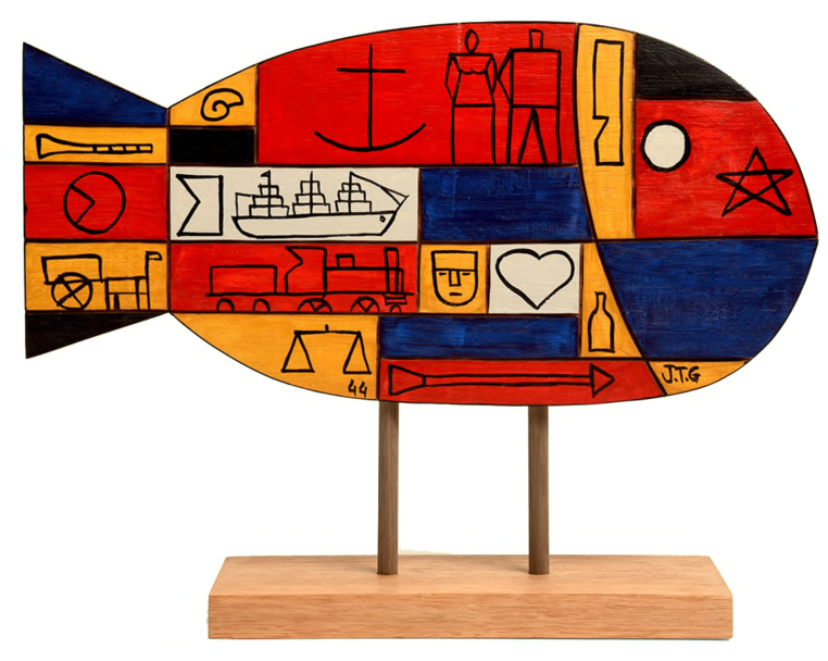 Pez mural