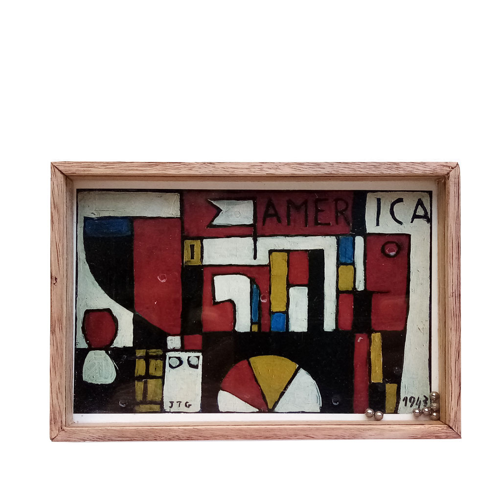 Caja lúdica Barco América