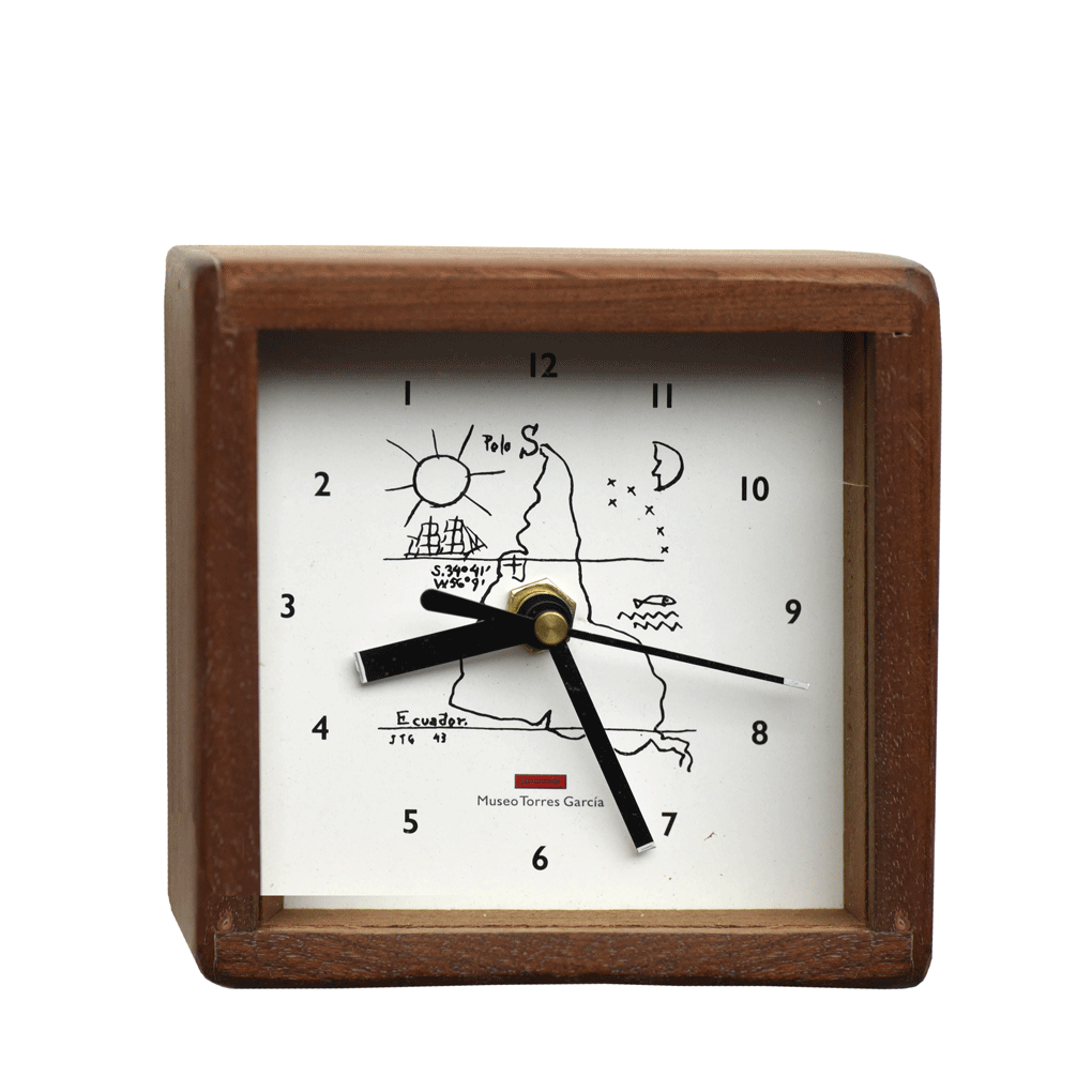 Reloj mediano América giro invertido 